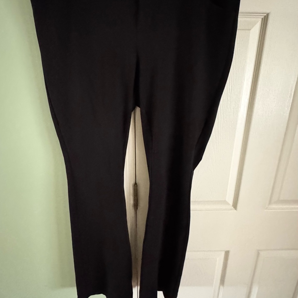 Torrid Elegant Black Women's ponte flare cut Pants